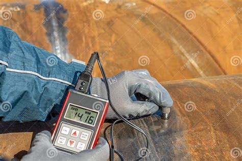 ultrasonic measurement of pipe thickness|ultrasonic pipe testing procedure.